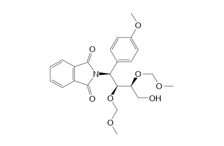 (2S,3S,4S)-2,3-bis[(methoxymethyl)oxy]-4-(p-methoxyphenyl)-4-(1,3-dioxo-2-azindan-2-yl)-1-butanol