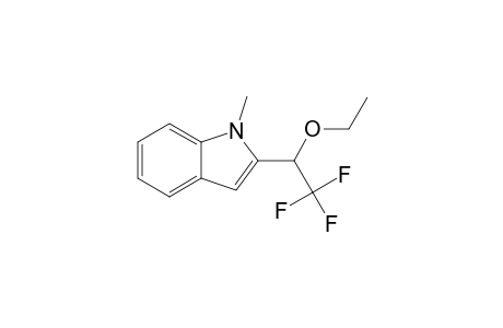 2-(1-ETHOXY-2,2,2-TRIFLUOROETHYL)-1-METHYL-1H-INDOLE