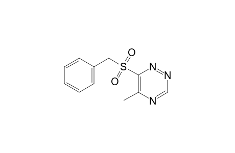 6-(benzylsulfonyl)-5-methyl-1,2,4-triazine