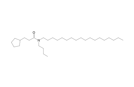 Propionamide, 3-cyclopentyl-N-butyl-N-octadecyl-