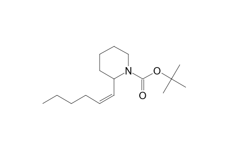 N-(tert-Butoxycarbonyl)-2-(1-hexenyl)piperidine