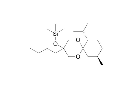 (3S,7S,10R)-3-Butyl-10-methyl-7-(1-methylethyl)-3-(trimethylsiloxy)-1,5-dioxaspiro[5.5]undecane