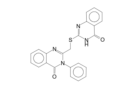 2-([(4-Oxo-3,4-dihydro-2-quinazolinyl)sulfanyl]methyl)-3-phenyl-4(3H)-quinazolinone