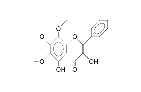 4H-1-Benzopyran-4-one, 3,5-dihydroxy-6,7,8-trimethoxy-2-phenyl-