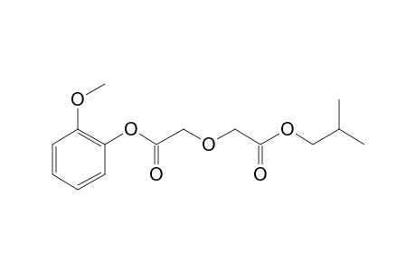 Diglycolic acid, isobutyl 2-methoxyphenyl ester