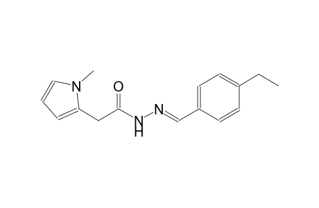 N'-[(E)-(4-ethylphenyl)methylidene]-2-(1-methyl-1H-pyrrol-2-yl)acetohydrazide