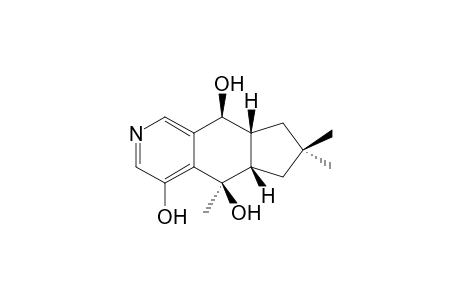 (5R,5aS,8aR,9S)-5,7,7-trimethyl-5a,6,7,8,8a,9-hexahydro-5H-cyclopenta[g]isoquinoline-4,5,9-triol
