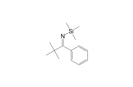 Silanamine, N-(2,2-dimethyl-1-phenylpropylidene)-1,1,1-trimethyl-