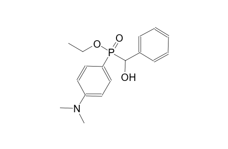 ethyl 4-(dimethylamino)phenyl[hydroxy(phenyl)methyl]phosphinate