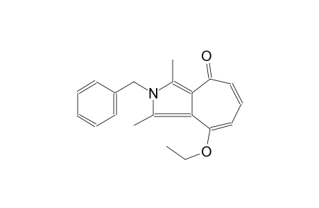 2-Benzyl-8-ethoxy-1,3-dimethyl-2H-cyclohepta[c]pyrrol-4-one