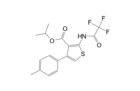 isopropyl 4-(4-methylphenyl)-2-[(trifluoroacetyl)amino]-3-thiophenecarboxylate