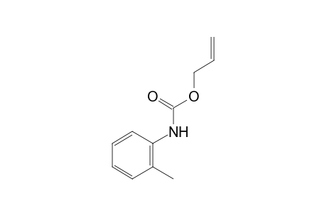 o-methylcarbanilic acid, allyl ester