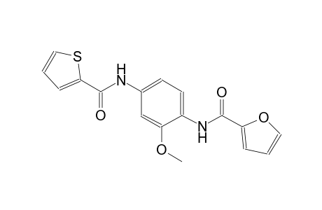 2-furancarboxamide, N-[2-methoxy-4-[(2-thienylcarbonyl)amino]phenyl]-