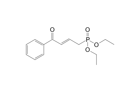 (E)-4-diethoxyphosphoryl-1-phenyl-2-buten-1-one