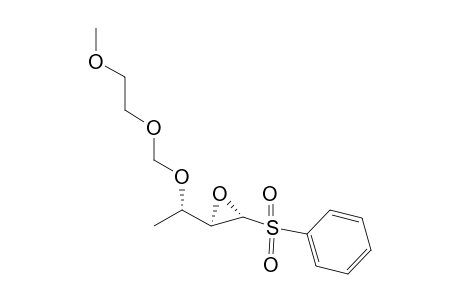 (2R,3R)-2-Benzenesulfonyl-3-[(S)-1-(2-methoxy-ethoxymethoxy)-ethyl]-oxirane