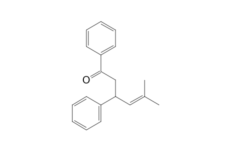 5-Methyl-1,3-diphenylhex-4-en-1-one
