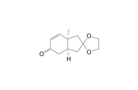 (-)-(1R,6S)-8,8-Ethylenedioxy-6-methylbicyclo[4.3.0]non-4-en-3-one