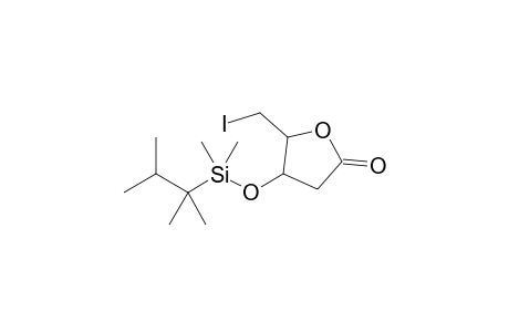 4,5-Dihydro-4-[dimethyl(1,1,2-trimethylpropyl)silyloxy]-5-iodomethyl-2(3H)-furanone