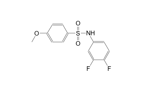 N-(3,4-difluorophenyl)-4-methoxybenzenesulfonamide