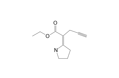 ETHYL-(2Z)-2-PYRROLIDIN-2-YLIDENEPENT-4-YNOATE