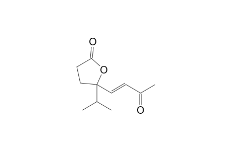 4-Isopropyl-7-oxooct-5-en-4-olide
