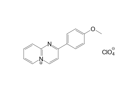2-(p-methoxyphenyl)pyrido[1,2-a]pyrimidin-5-ium perchlorate