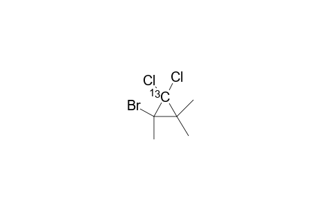 1-Bromo-2,2-dichloro-1,3,3-trimethyl[2-13C]cyclopropane