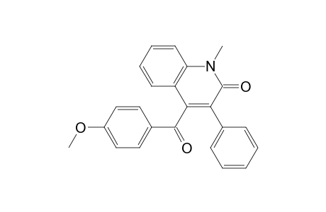 4-(4-Methoxybenzoyl)-1-methyl-3-phenylquinolin-2(1H)-one