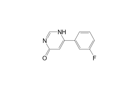 6-(3-Fluorophenyl)-4(3H)-pyrimidinone