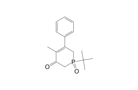 3(2H)-Phosphorinone, 1-(1,1-dimethylethyl)-1,6-dihydro-4-methyl-5-phenyl-, 1-oxide