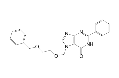 2-Phenyl-7-(2-phenylmethoxyethoxymethyl)-3H-purin-6-one