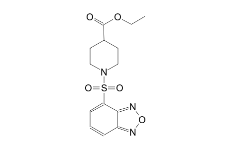 4-piperidinecarboxylic acid, 1-(2,1,3-benzoxadiazol-4-ylsulfonyl)-, ethyl ester