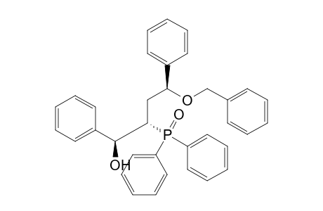 (1S/R,2S/R,4S)-4-Benzyloxy-1,4-diphenyl-2-diphenylphosphinoylbutan-1-ol