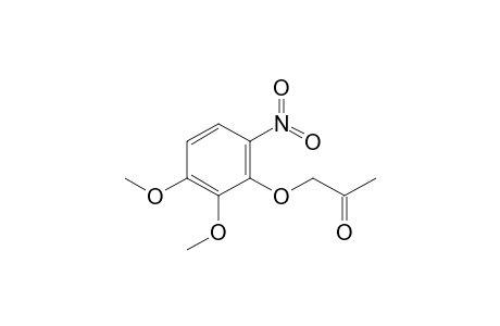 2-Propanone, 1-(2,3-dimethoxy-6-nitrophenoxy)-