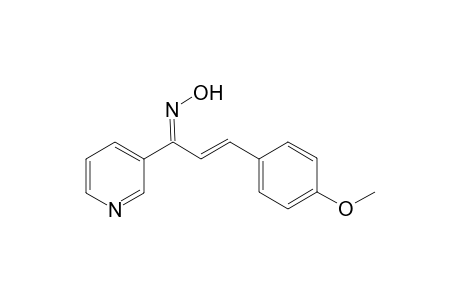 3-[.beta.-(p-Methoxyphenyl)acryloyl]pyridine - Oxime