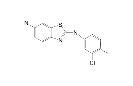 2-N-(3-CHLORO-4-METHYLPHENYL)-6-AMINO-BENZOTHIAZOLE
