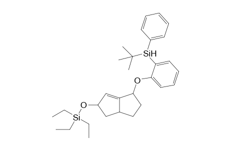 (1',1'-Dimethylethyl)-{2-[hexahydro-5-(triethylsilyloxy)pentalenyl]oxy}diphenylsilane