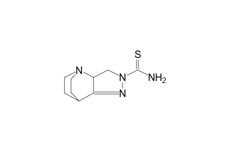 DELTA5-DEHYDRO-1,4,5-TRIAZATRICYCLO[5.2.2.0(2,6)]UNDECANE, 4-THIOAMIDE