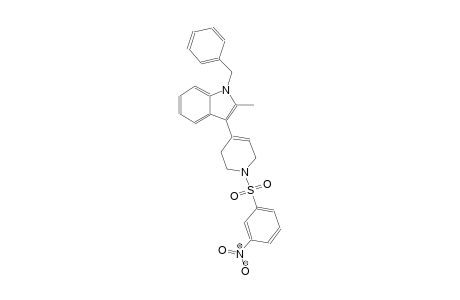 1H-indole, 2-methyl-1-(phenylmethyl)-3-[1,2,3,6-tetrahydro-1-[(3-nitrophenyl)sulfonyl]-4-pyridinyl]-