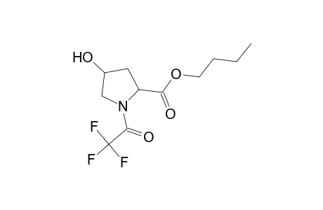 L-Proline, 4-hydroxy-1-(trifluoroacetyl)-, butyl ester, trans-
