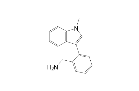 1-Methyl-3-(2-aminomethylphenyl)indole