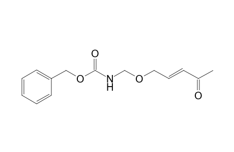 (E)-benzyl (4-oxopent-2-enyloxy)methylcarbamate