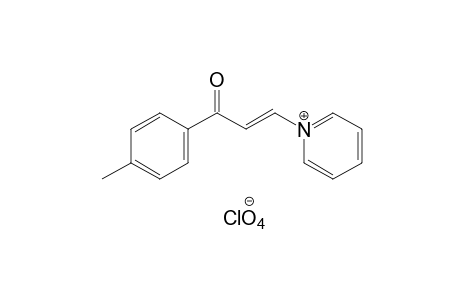 trans-1-(3-oxo-3-p-tolylpropenyl)pyridinium perchlorate