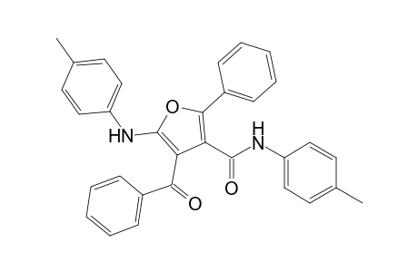 4-Benzoyl-2-phenyl-5-(p-toluidino)-N-(p-tolyl)-3-furamide