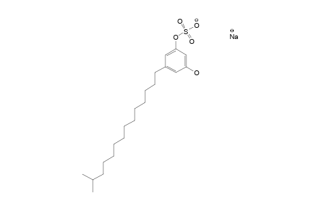 PANOSIALIN-WA;5-(13-METHYLTETRADECYL)-1,3-BENZENEDIOL-1-(SODIUM-SULFATE)