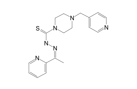 4-[4-Picolyl]piperazine-1-carbothioic acid, 2-[1-[2-pyridyl]ethylidene]