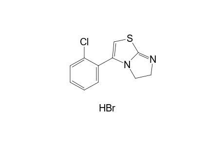 3-(o-chlorophenyl)-5,6-dihydroimidazo[2,1-b]thiazole, monohydrobromide