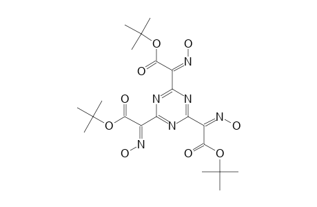 2,4,6-TRIS-[(1-HYDROXYIMINO-1-TERT.-BUTOXYCARBONYL)-METHYL]-1,3,5-TRIAZINE