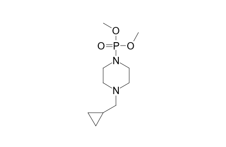 4-Cyclopropylmethyl-1-dimethylphosphono-piperazine