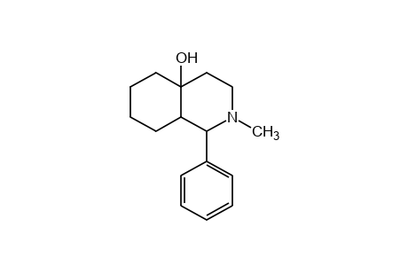 DECAHYDRO-2-METHYL-1-PHENYL-4a-ISOQUINOLINOL